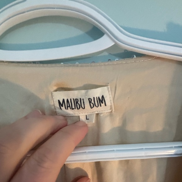 Malibu Bun-Gold sequin Robe/Dress - Picture 3 of 4